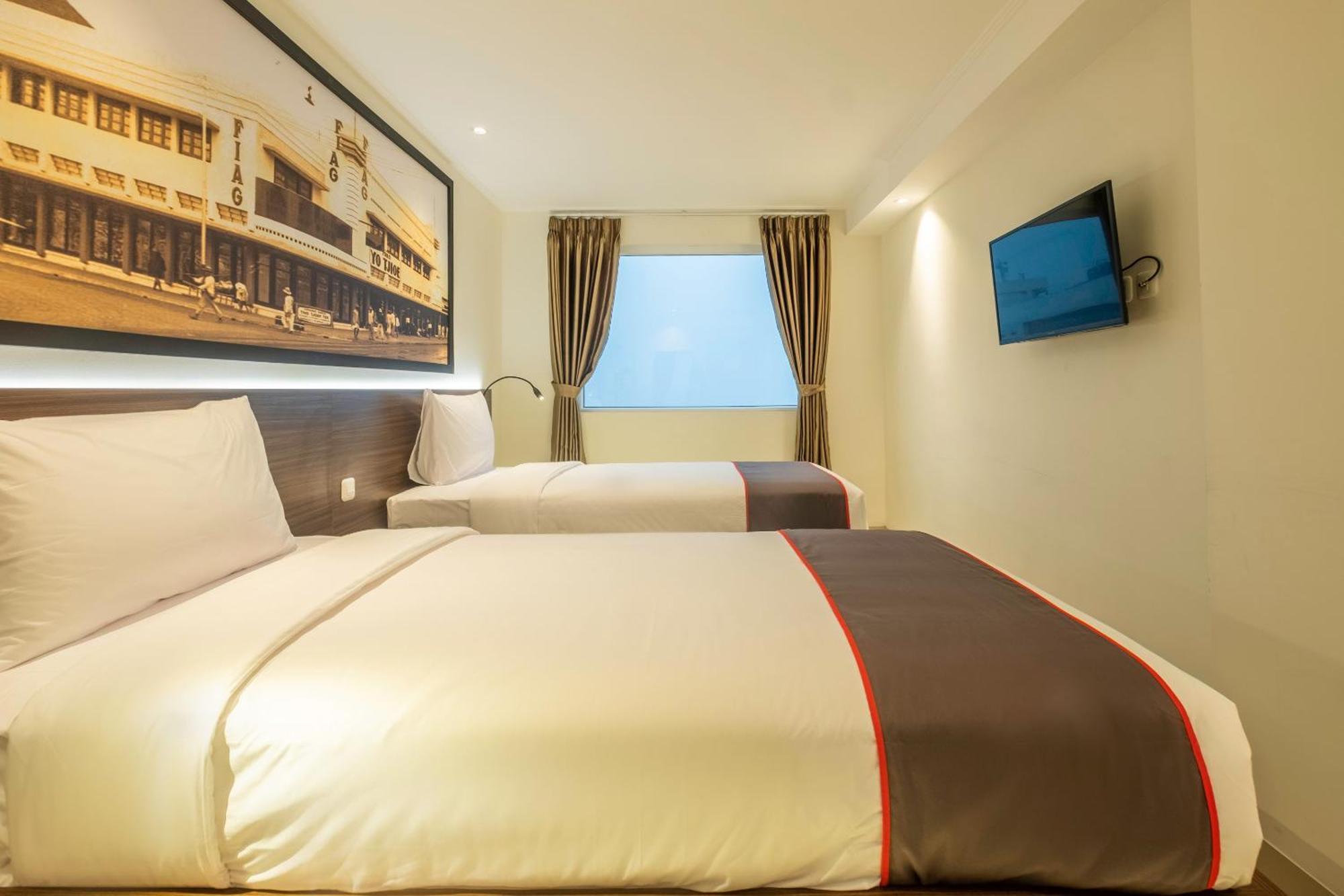 Super Oyo Collection O Hotel Pasar Baru Heritage Bandung Kültér fotó